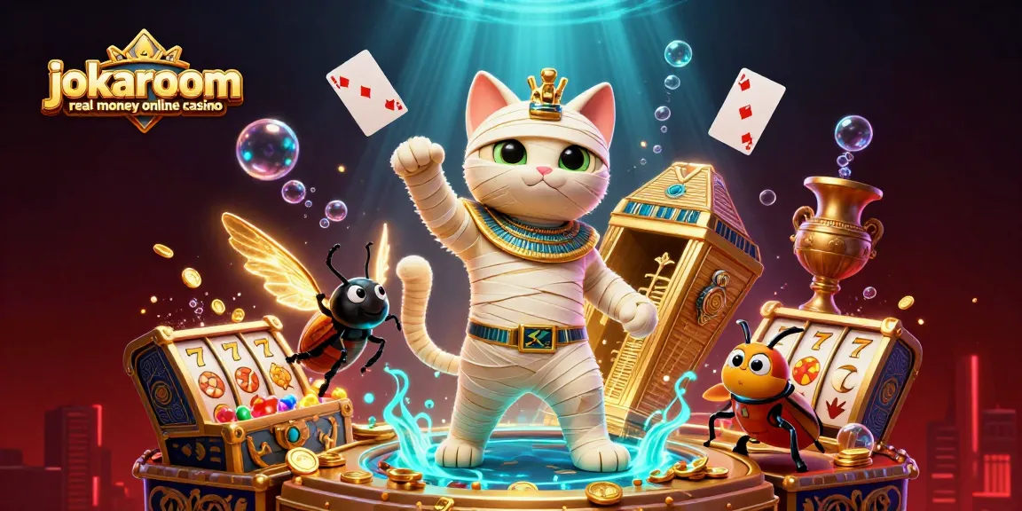 Engage with jokaroom real money online casino in a vibrant 3D gaming adventure.