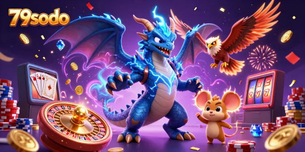 Experience exciting gameplay with 79sodo featuring dazzling slots, casino games, and vibrant characters.