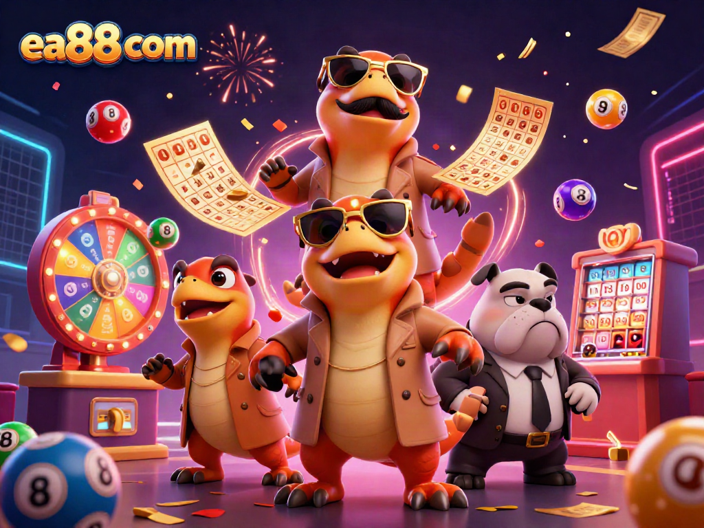 Experience the excitement of ea88 com with raptors disguised to access a VIP casino lounge.