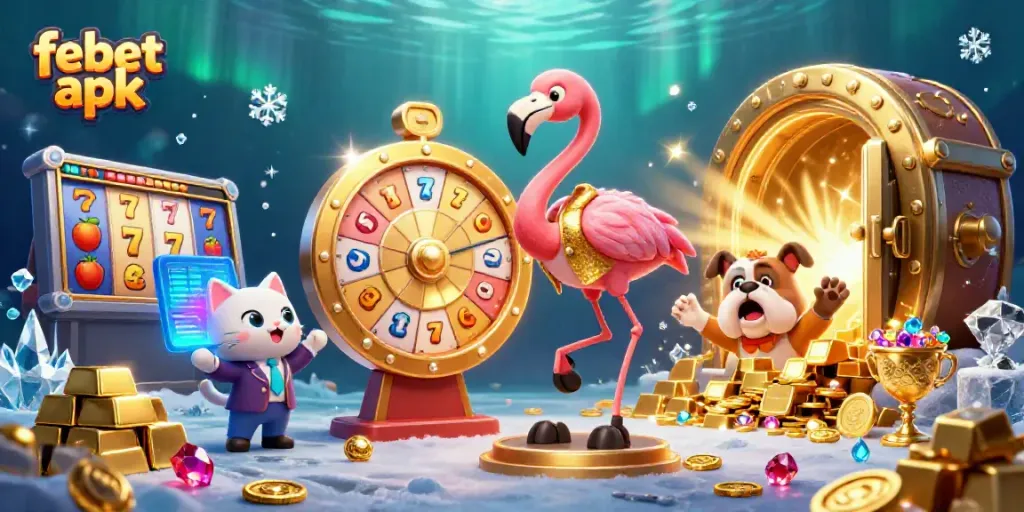 Spin the wheel with the febet apk and win excitement in this vibrant online casino scene.