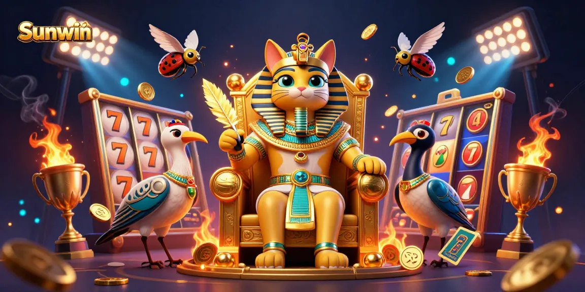 Win big with Sunwin's thrilling slot games featuring fun characters and exciting jackpots.